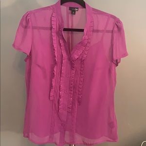 Purple blouse with camisole